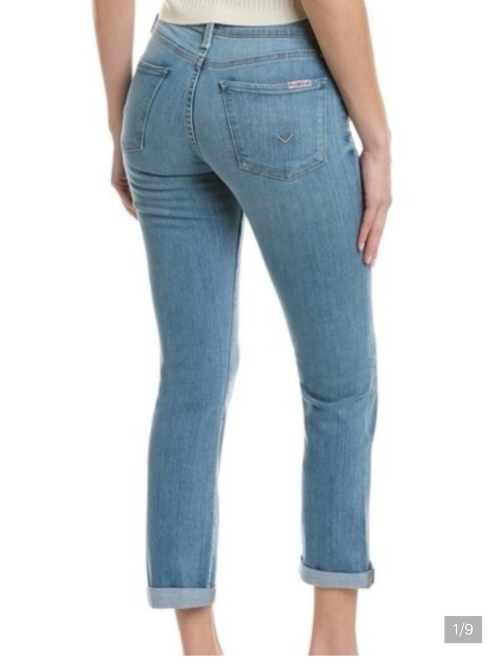 Hudson Blair High Rise Straight Crop 29